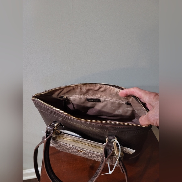 Calvin Klein Purse And Wallet Set - Color: Brown Purse - Picture 8 of 10